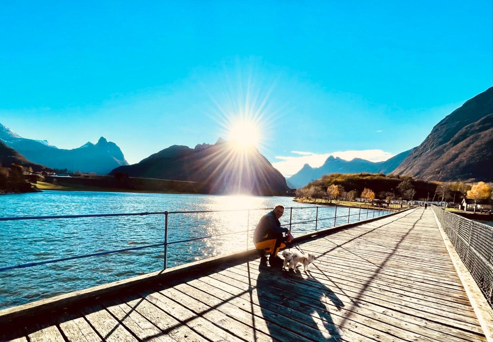 Appartement Bakkebo Rampestreken à Åndalsnes Extérieur photo